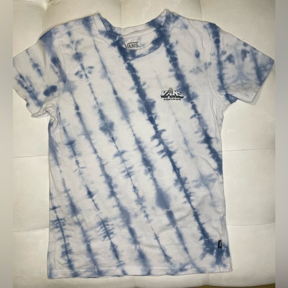 Vans Tops - Vans Kind Hugz Navy Tie Dye Crop T-Shirt women xs